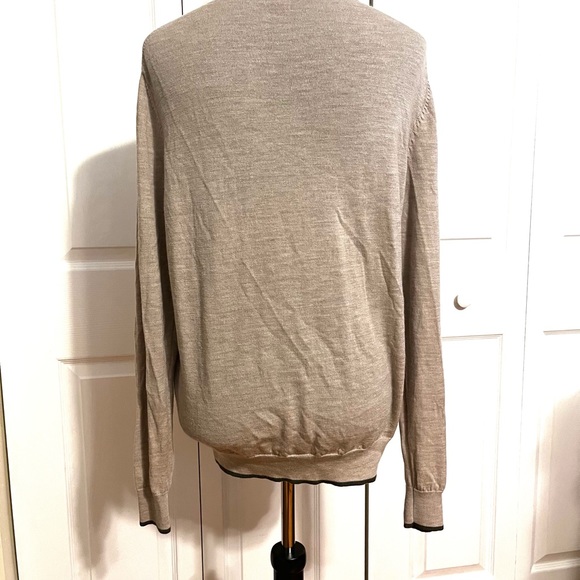 Lachlan 🐑 Merino Wool V-neck Sweater sz XL - Picture 3 of 9